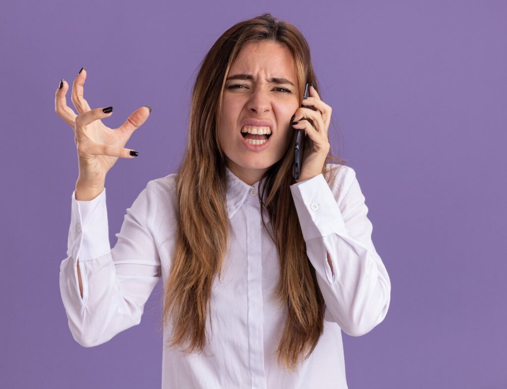 مشتری ناراضی